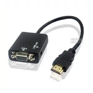 CABLE ADAPTADOR HDMI A VGA C/AUDIO NETMAK NM-C81A