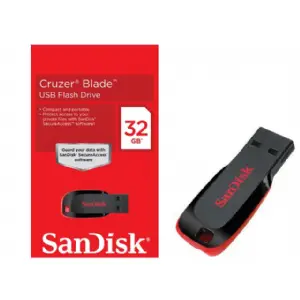 PEN DRIVE 32 GB. SANDISK CRUZER BLADE
