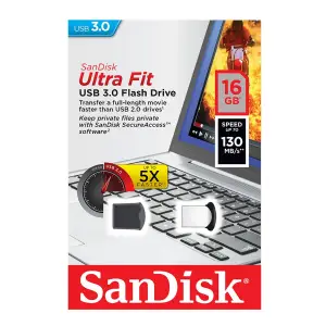 PEN DRIVE 16 GB. SANDISK ULTRA FIT USB 3.0
